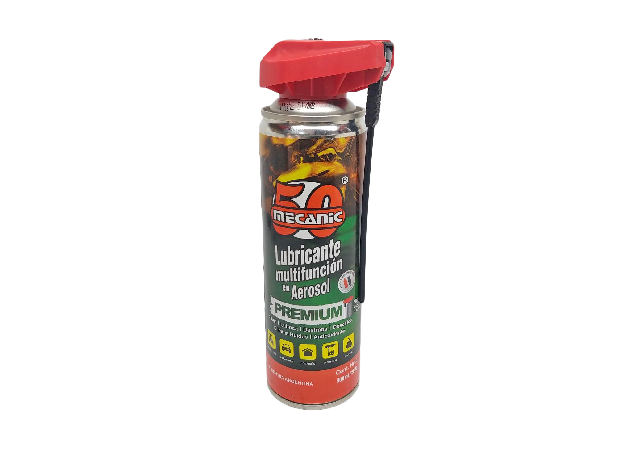 LUBRICANTE PREMIUM EN AEROSOL X 200GR MECANIC