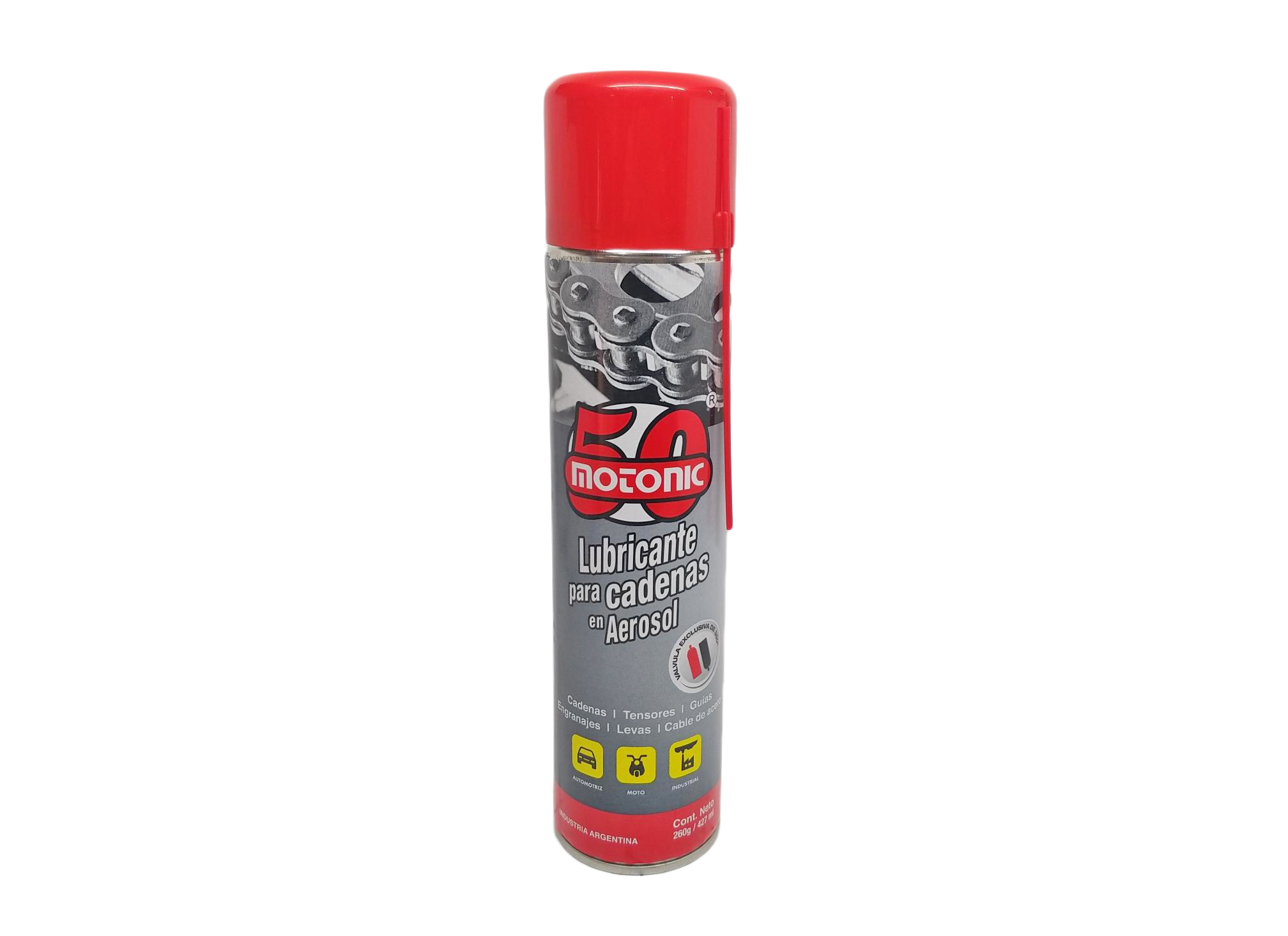 LUBRICANTE CADENA MOTO X 260GR MOTONIC MOTONIC