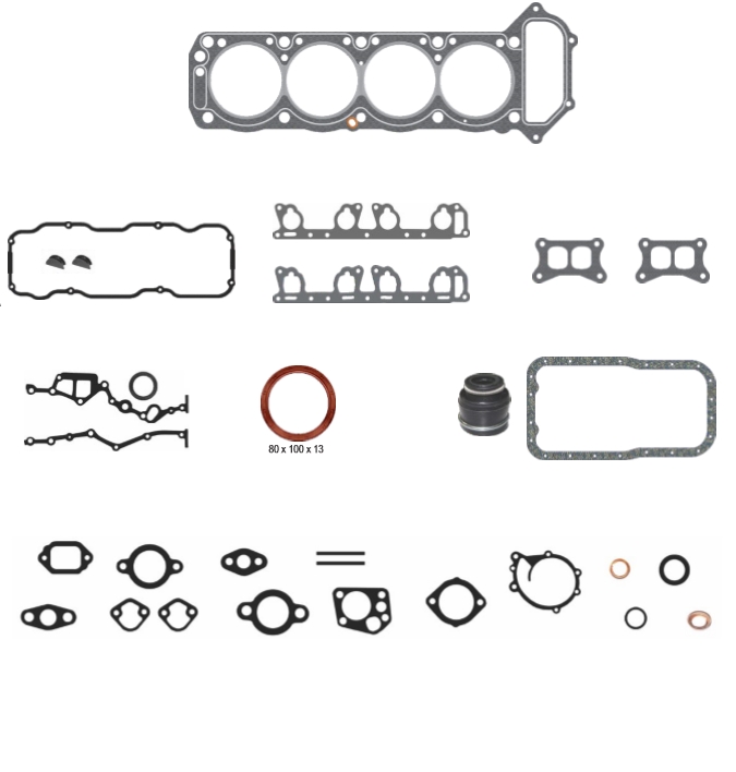 JGO JUNTAS DE MOTOR COMPLETO  NISSAN PICK UP 86-02 D21  2.4 CARB
