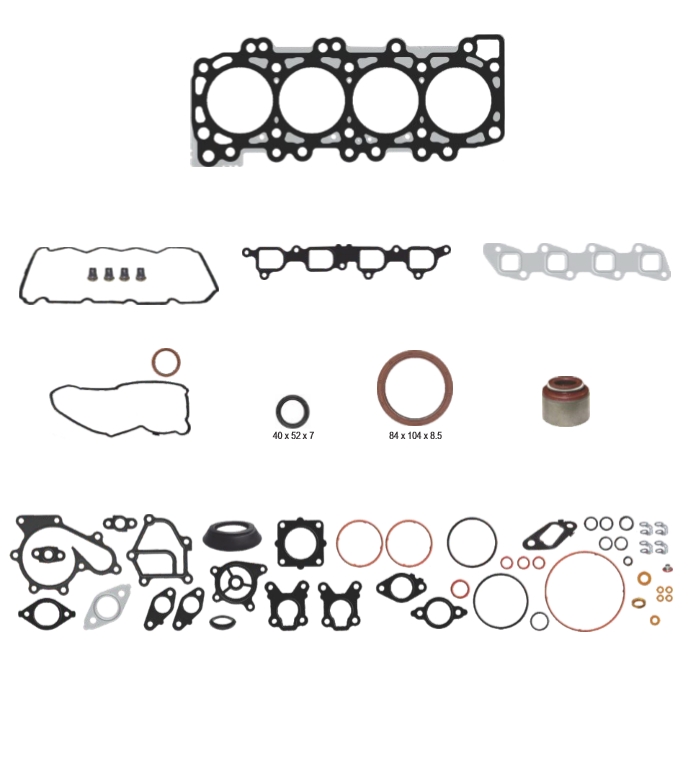 JGO JUNTAS DE MOTOR COMPLETO  NISSAN FRONTIER 09-15  2.5 DIESEL
