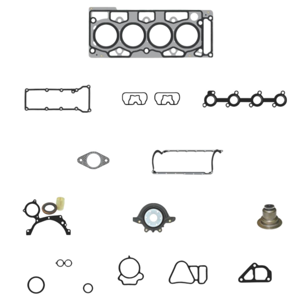 JGO JUNTAS DE MOTOR COMPLETO FORD KA 1.0 ZETEC ROCAM 8 VALV META