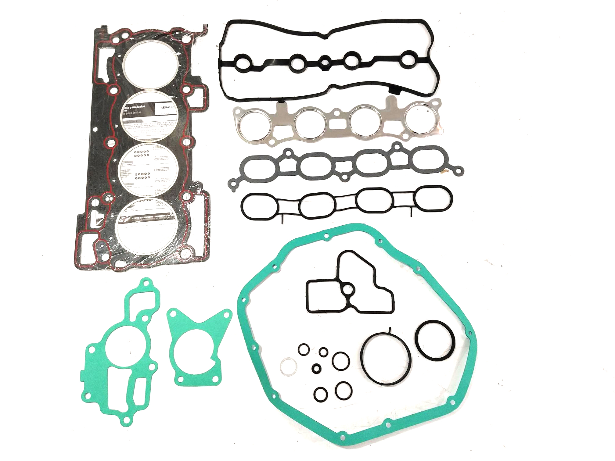 JGO JUNTAS DE MOTOR SIN RETENES  NISSAN SENTRA 11-14  2.0 INY 16