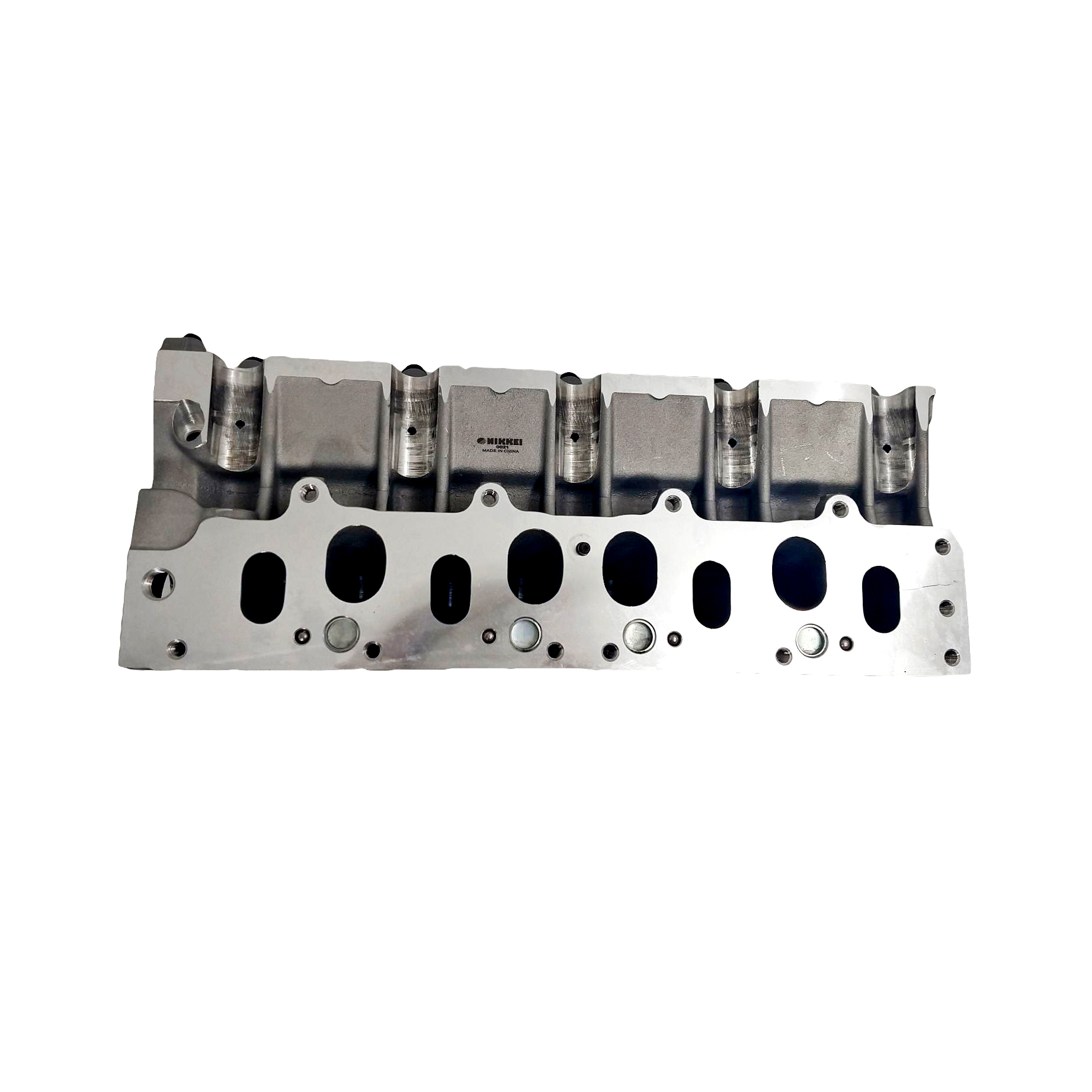 TAPA DE CILINDROS RENAULT F8Q 1.9D GUIA DE BRONCE CALENTADOR VER - foto 2