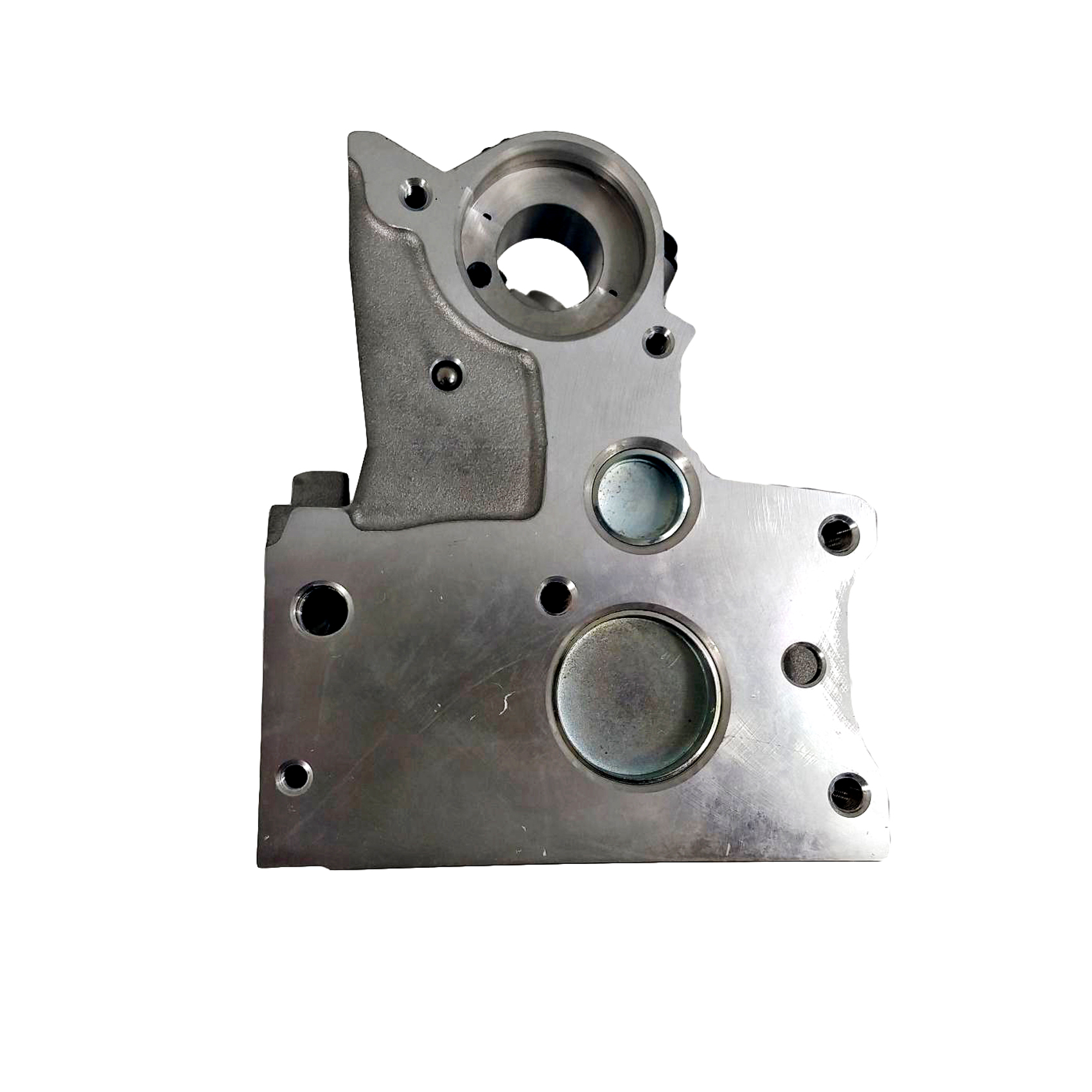TAPA DE CILINDROS RENAULT F8Q 1.9D GUIA DE BRONCE CALENTADOR VER - foto 3