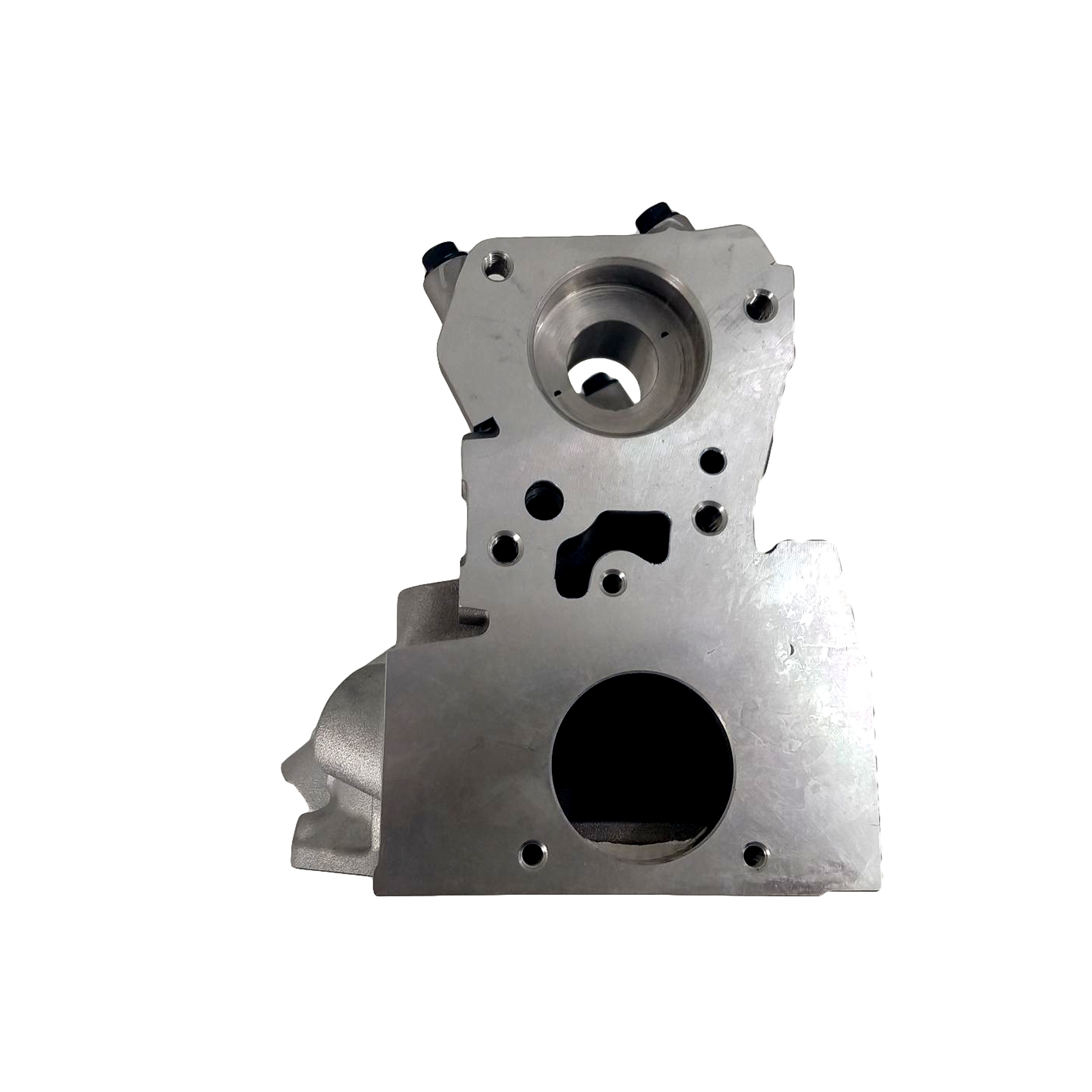 TAPA DE CILINDROS RENAULT F8Q 1.9D GUIA DE BRONCE CALENTADOR VER - foto 5