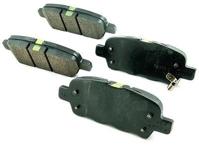 JGO PASTILLAS DE FRENO TRAS  RENAULT KOLEOS  TR25 2.5 INY 16V DO