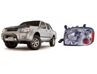 OPTICA IZQ  NISSAN FRONTIER BRA 03-08  2.8 DIESEL TURBO COMMON R