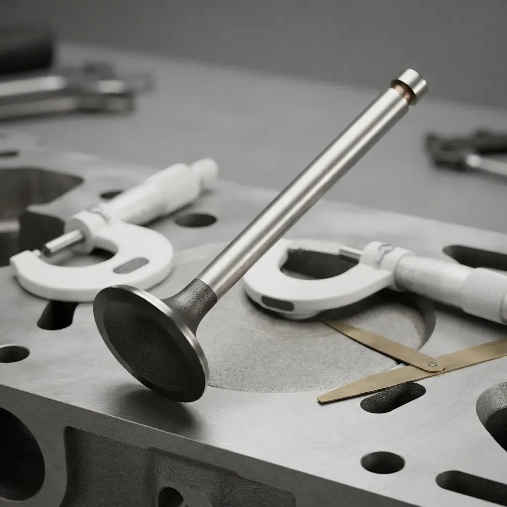 VALVULA DE ESCAPE  NISSAN PICK UP 86-02 D21  2.0 CARB SERIE NA - foto 2
