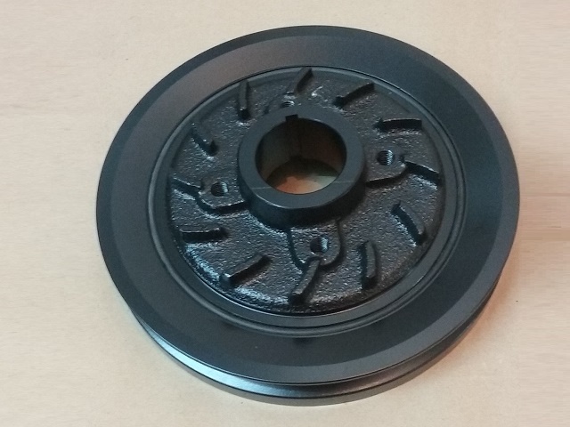 POLEA CIGUEÑAL MITSUBISHI 4D56-1-TD L200 L300 MARCA TH - foto 2