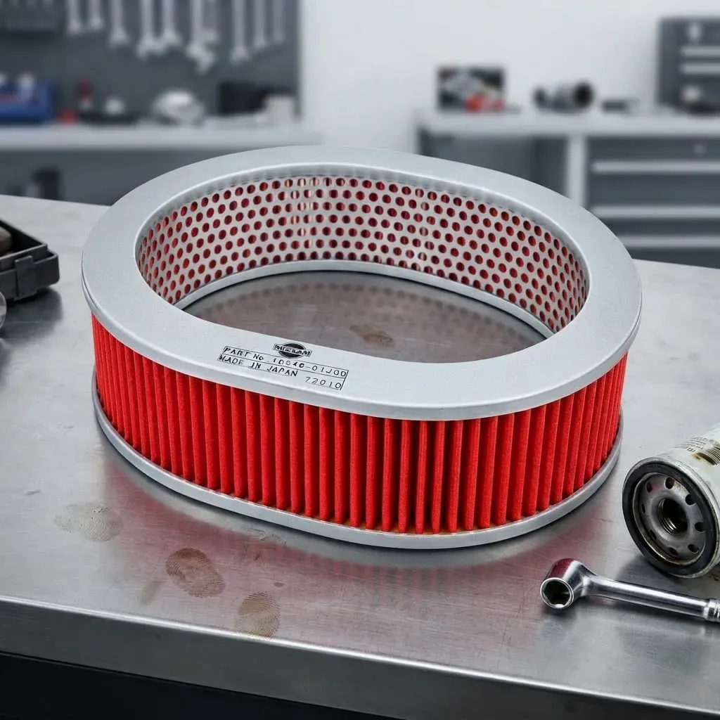 FILTRO DE AIRE  NISSAN BLUEBIRD 88-92  1.8 CARB SERIE CA - foto 2