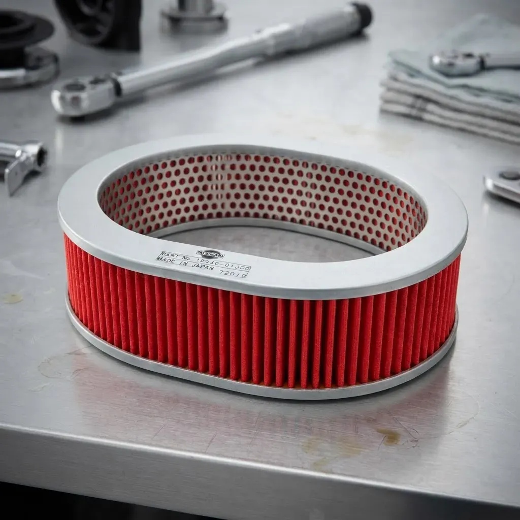 FILTRO DE AIRE  NISSAN BLUEBIRD 88-92  1.8 CARB SERIE CA - foto 4