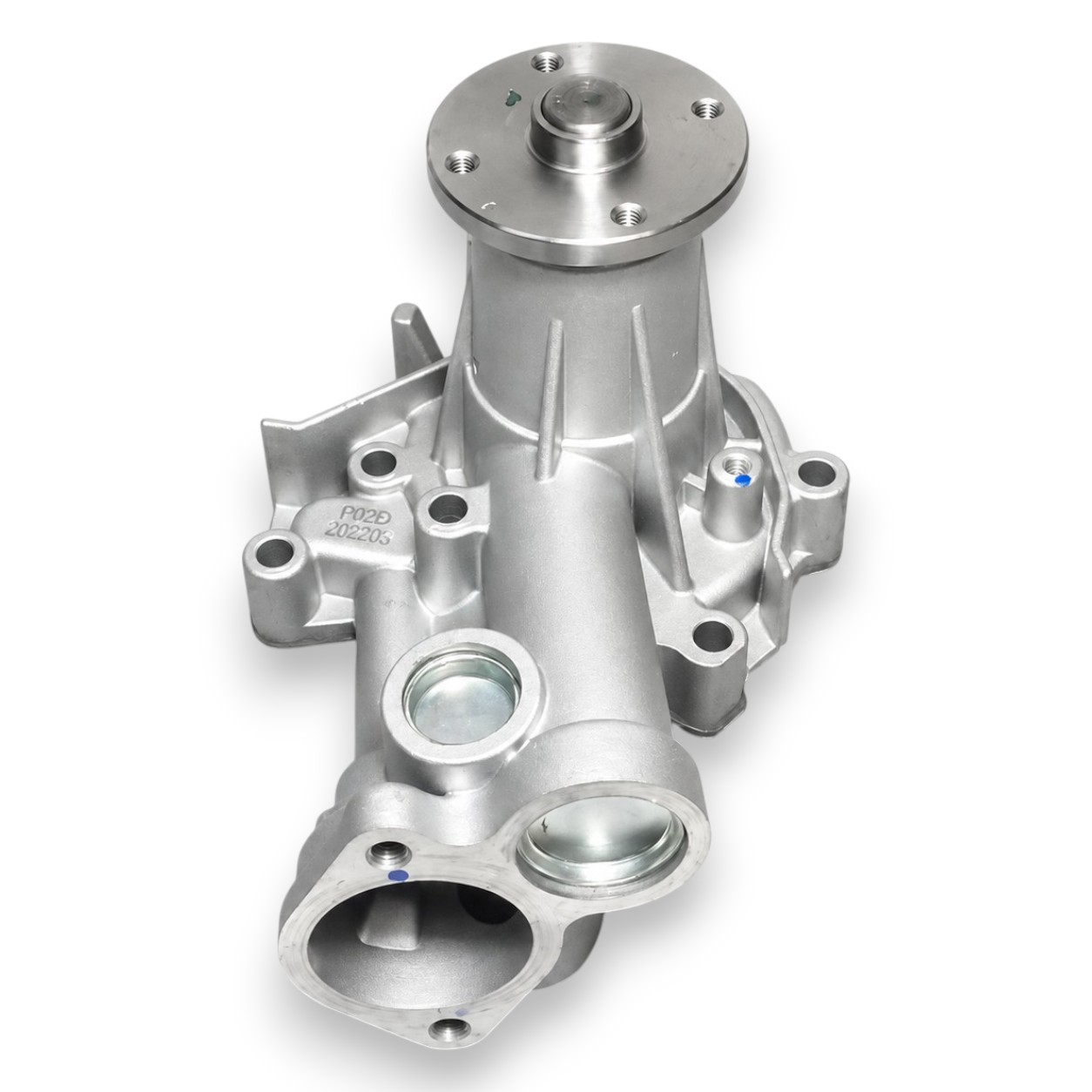 BOMBA DE AGUA HYUNDAI H100 H1 GALLOPER D4B 2.5 BASE REDONDA MARCA NUK