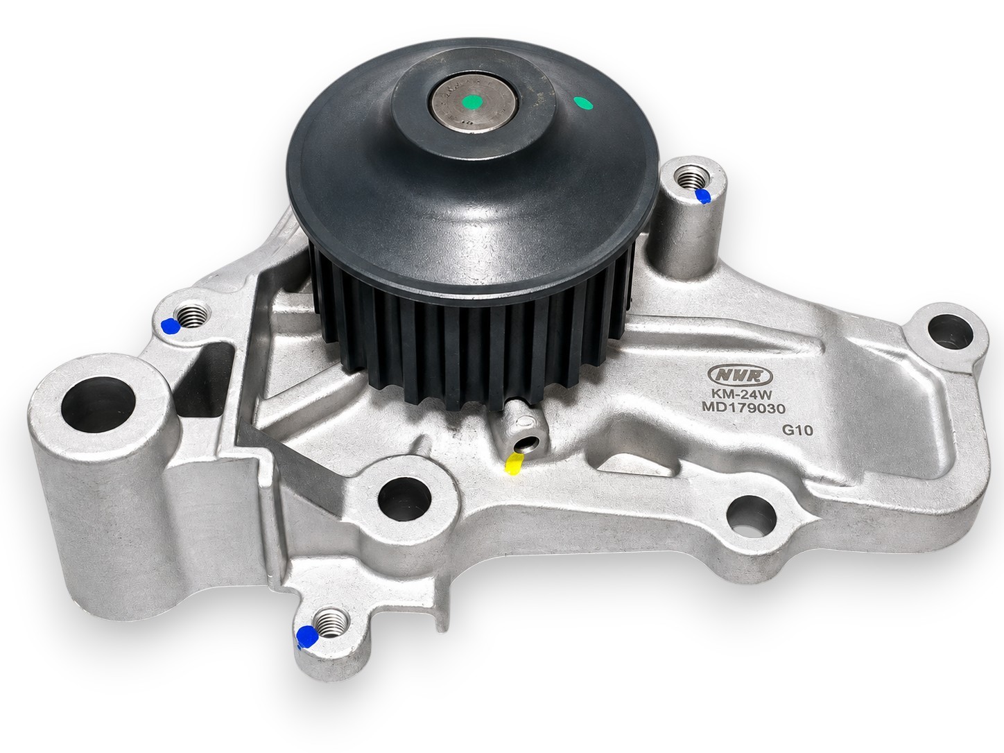 BOMBA DE AGUA MITSUBISHI LANCER COLT 91-98 4G91 1.5 4G92 1.6 4G93 1.8 MARCA NUK - foto 3