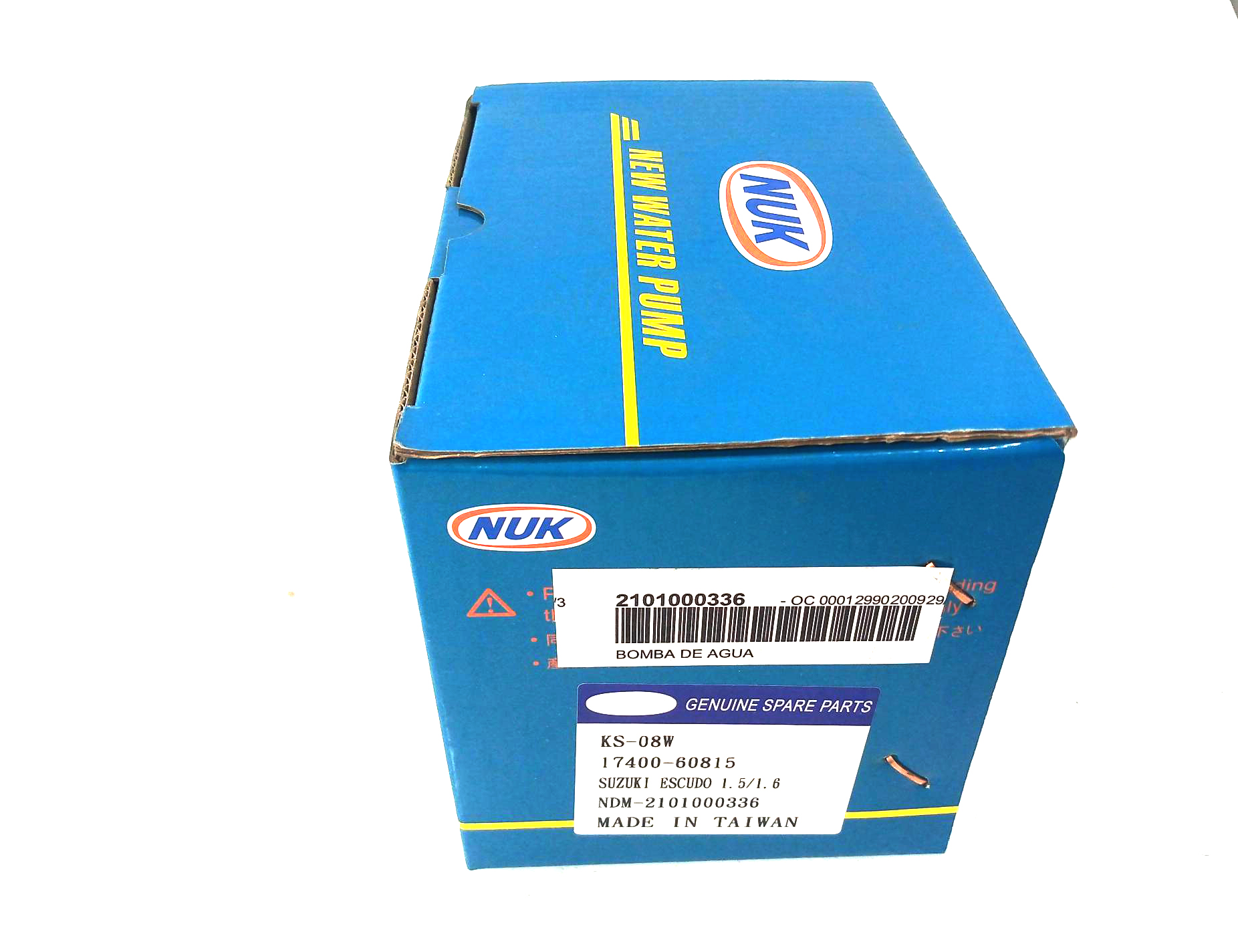 BOMBA DE AGUA SUZUKI GRAND VITARA RF 2.0 95-98 MARCA NUK