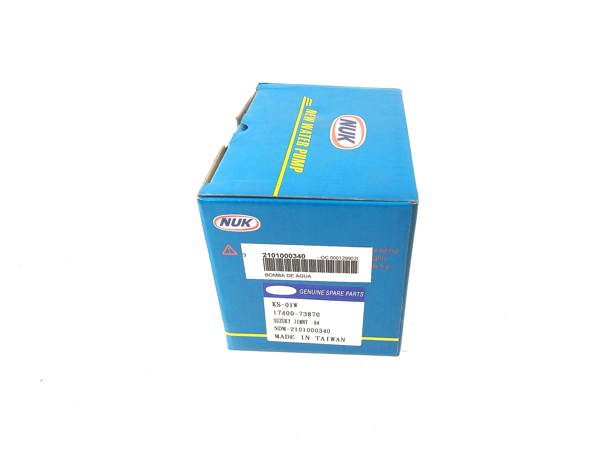 BOMBA DE AGUA SUZUKI JEEP ST90 F8B 0.8 BASE GRANDE MARCA NUK