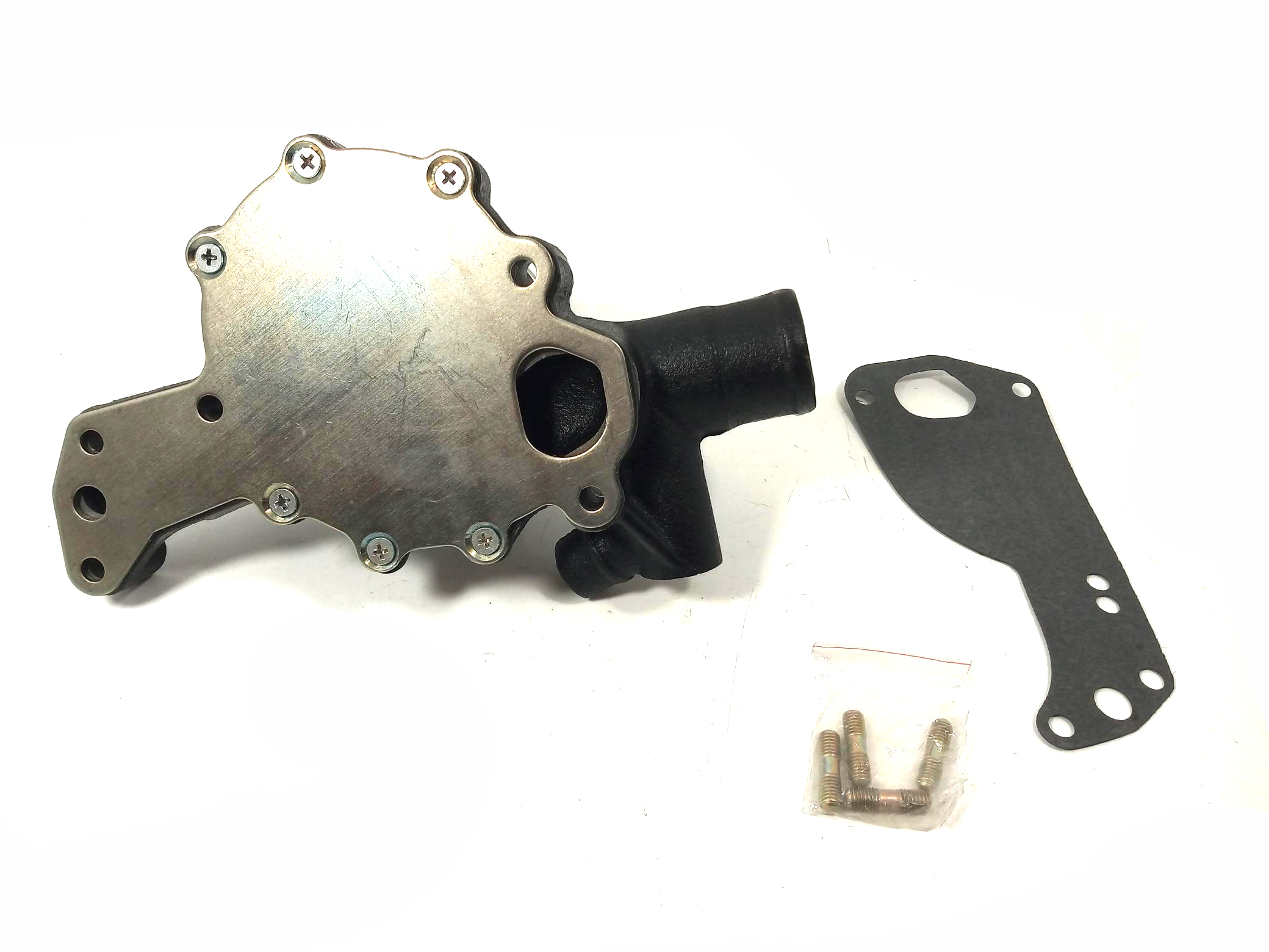 BOMBA DE AGUA TOYOTA LAND CRUISER DYNA COASTER B 3.0 13B 74-86 FUNDICION CON BASE MARCA NUK - foto 3