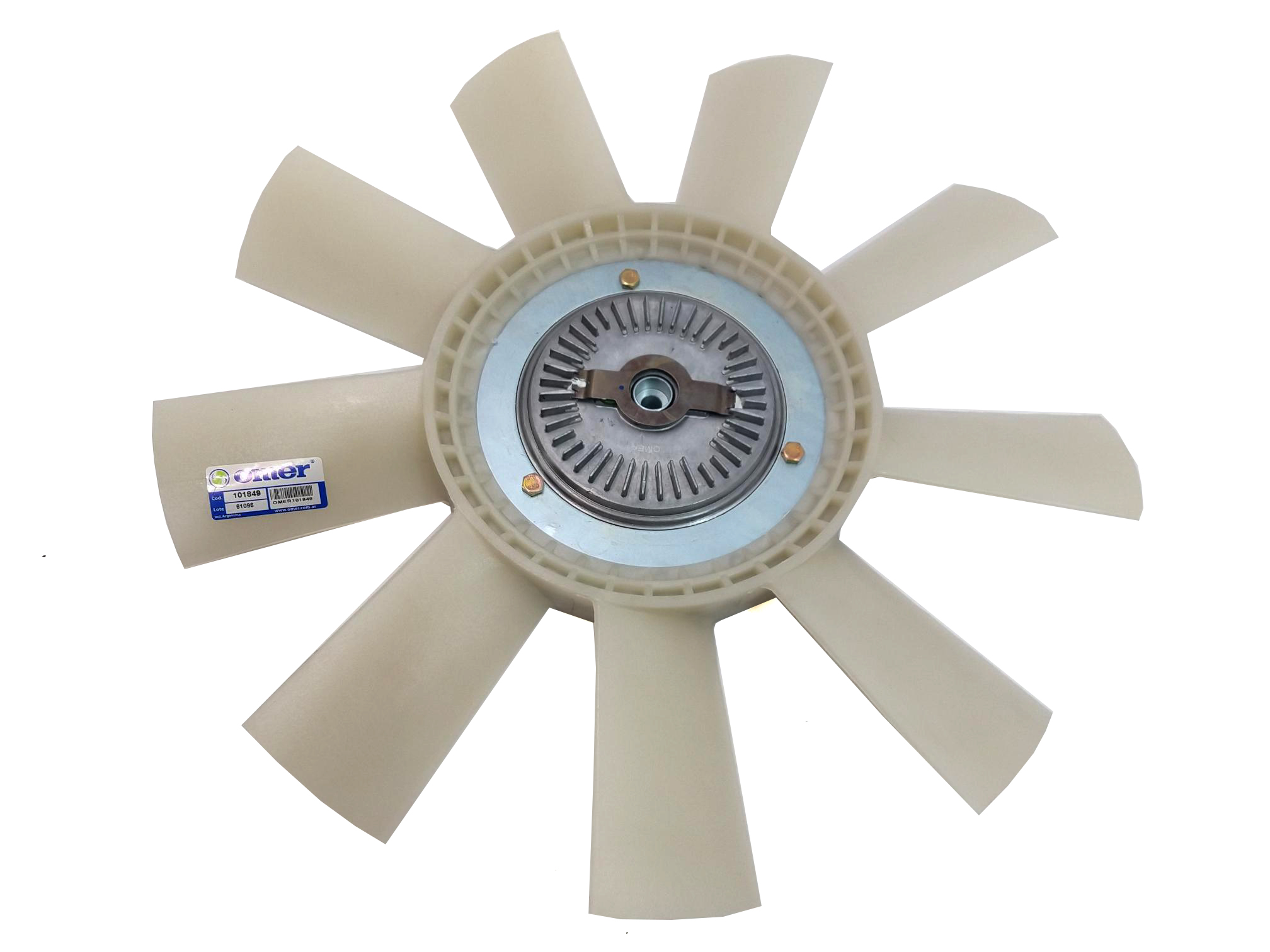 PALETA Y ACOPLE VENTILADOR  NISSAN FRONTIER BRA 03-08  2.8 DIESE - foto 2
