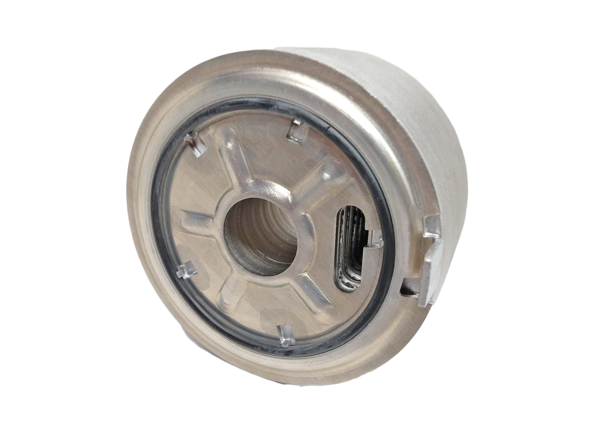 RADIADOR DE ACEITE  NISSAN FRONTIER 09-15  2.5 DIESEL TURBO INT - foto 2