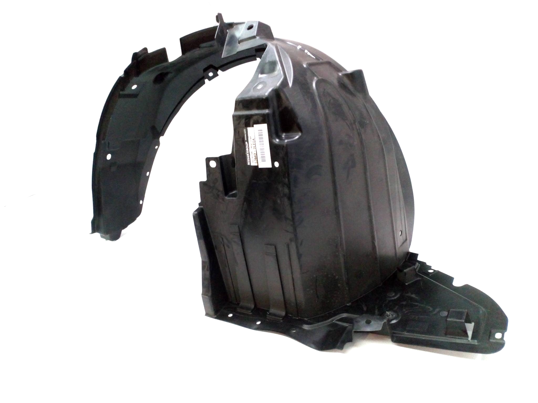 GUARDAPLAST DEL IZQ  NISSAN MARCH 12-   1.6 INY 16V DOHC - foto 2