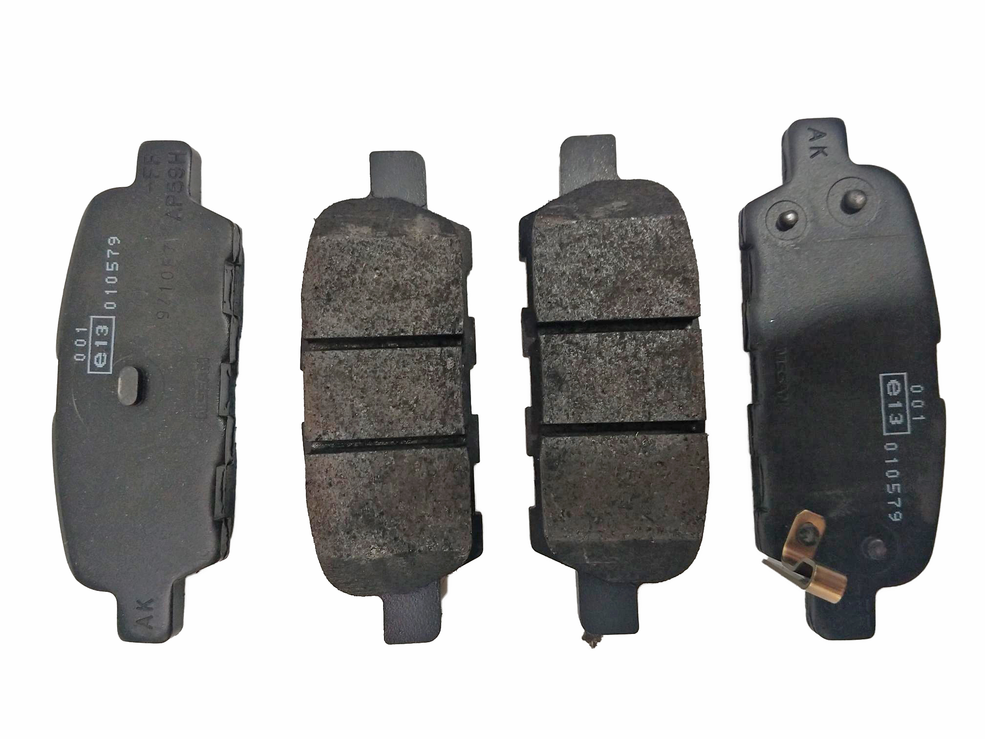 JGO PASTILLAS DE FRENO TRAS  NISSAN X-TRAIL 03-07  2.5 INY 16V D