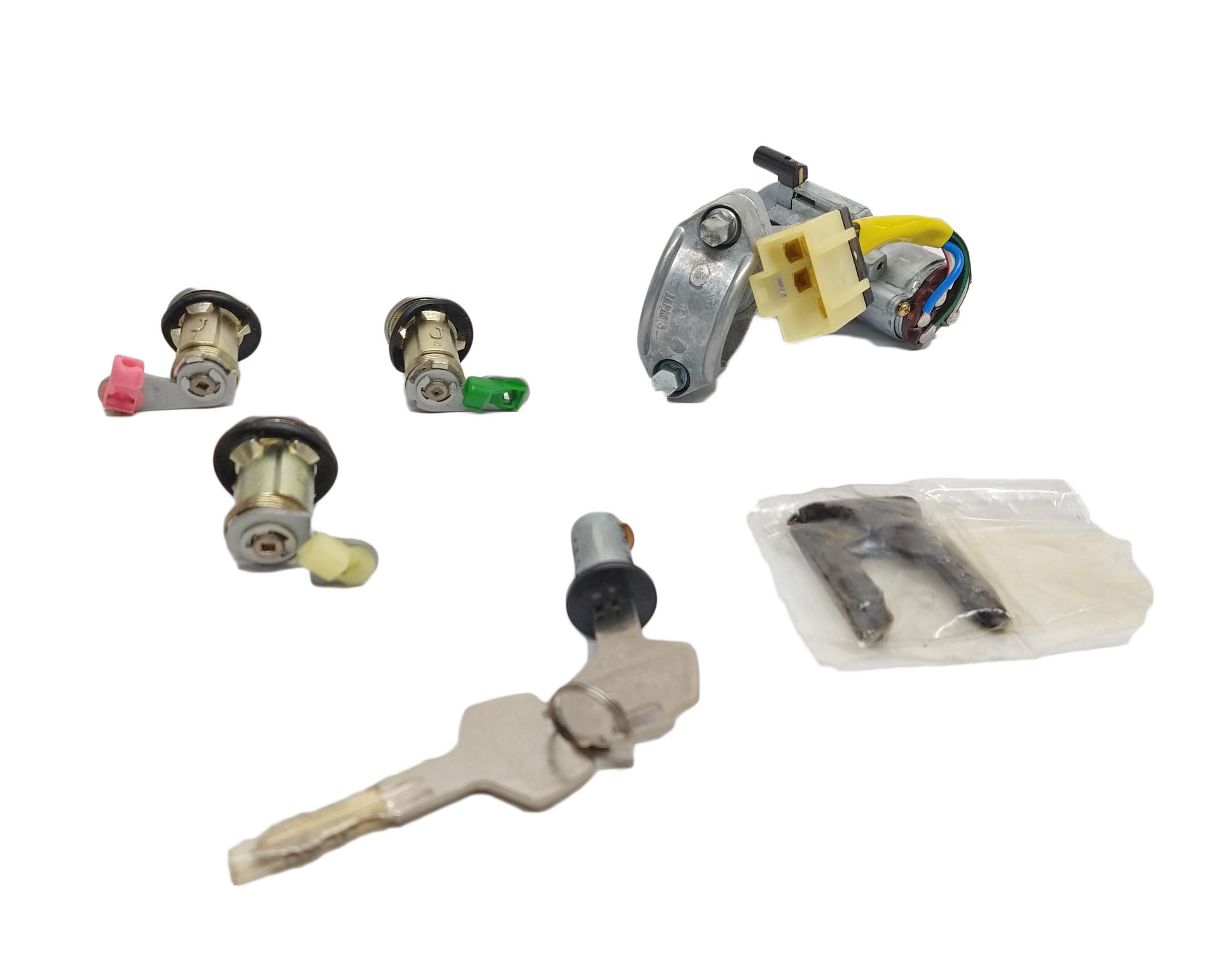 JUEGO LLAVE CERRADURA NISSAN SENTRA 90-95 1.6 CARB 16V - foto 2