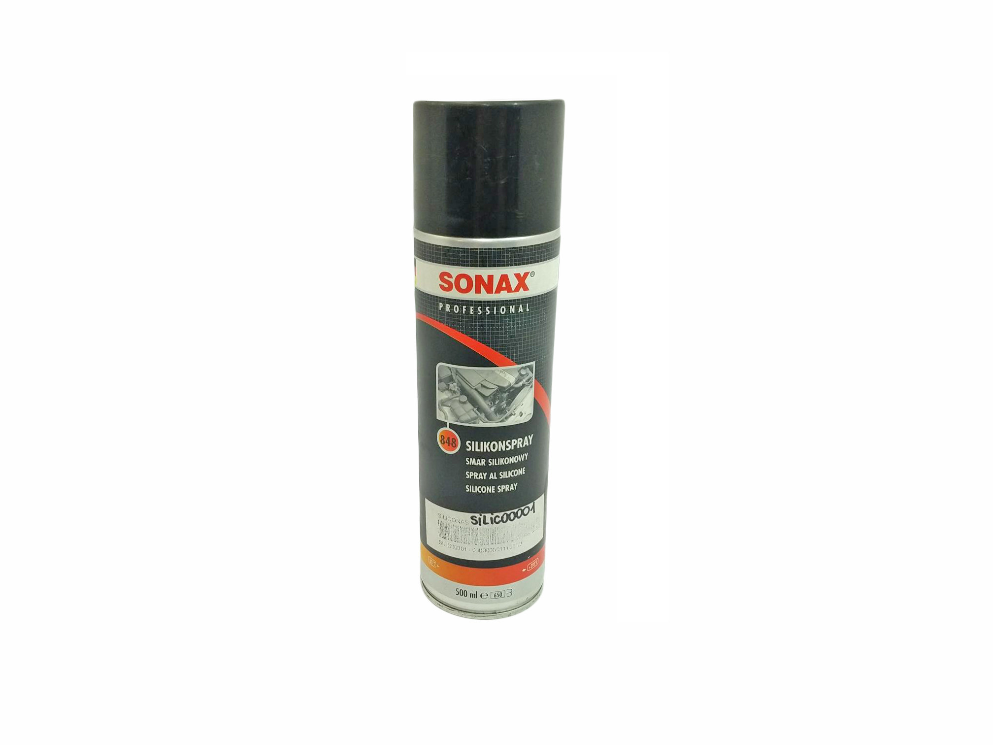 SILICONA EN SPRAY SONAX PARA GOMAS E INTERIORES
