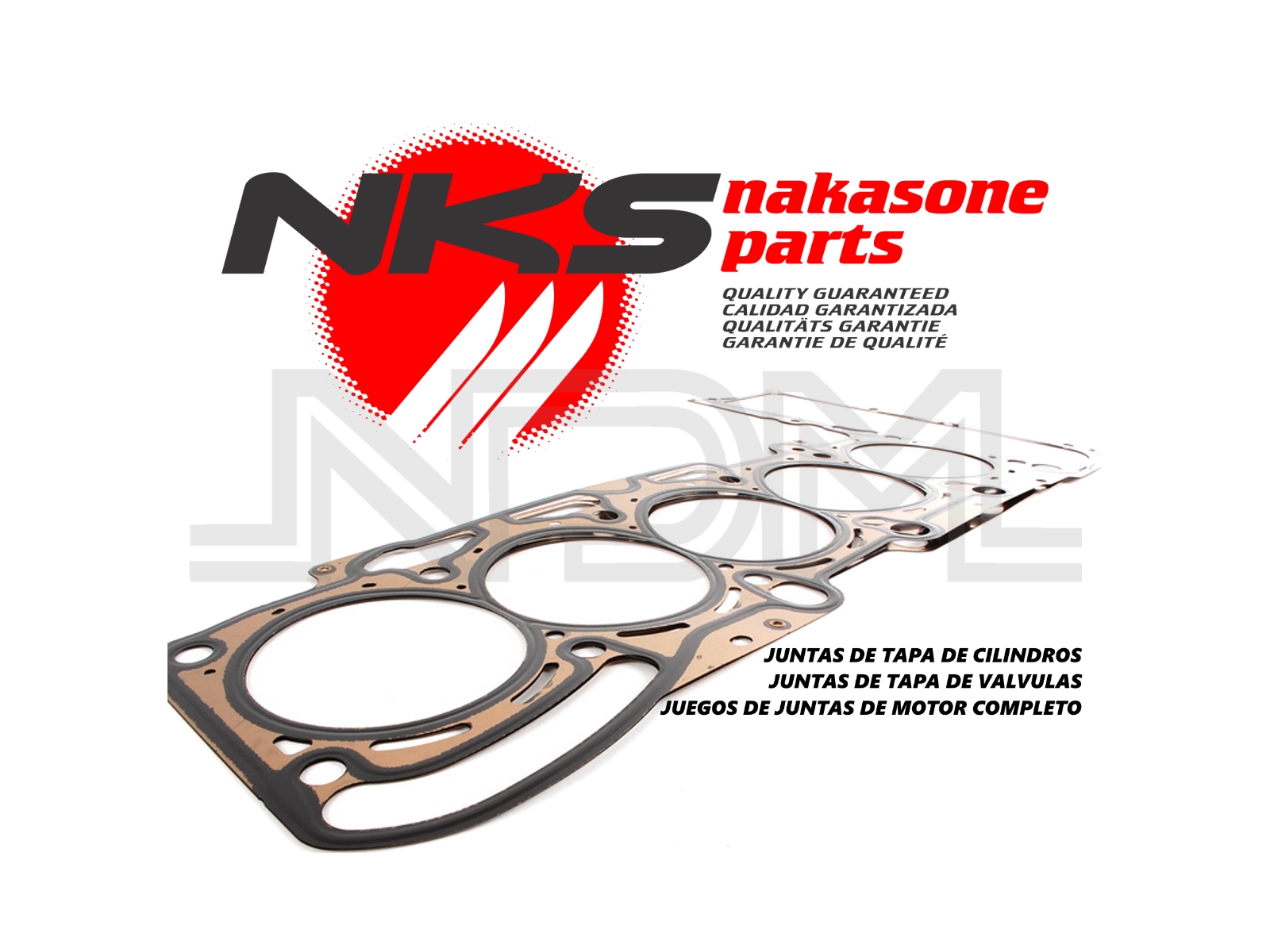 JGO JUNTAS DE MOTOR COMPLETO DAEWOO DAMAS F8C 0.8 95- 3 CIL NKS - foto 3