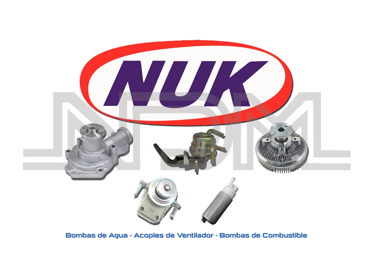 BOMBA DE AGUA DAEWOO MATIZ TICO F8CV B10S 0.8 1.0 MARCA NUK - foto 3