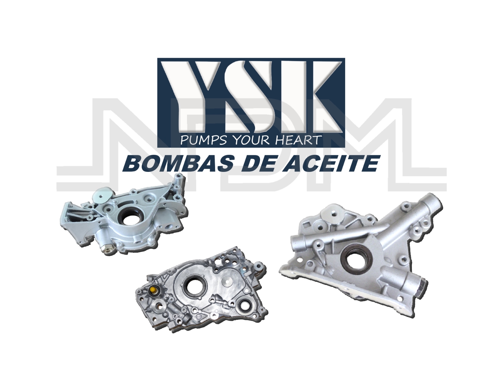 BOMBA DE ACEITE DAEWOO LANOS NUBIRA 2.0 ASTRA C18Z MARCA YSK - foto 2